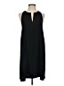 Ann Taylor LOFT 100% Polyester Solid Black Casual Dress Size S - photo 1