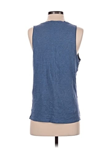 Madewell Whisper Cotton V-Neck Pocket Tank (view 2)