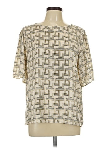 Ann Taylor Factory Short Sleeve Blouse (view 1)