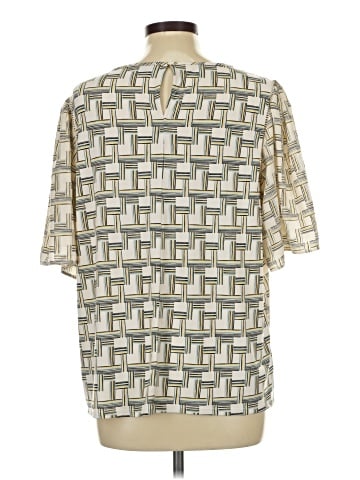 Ann Taylor Factory Short Sleeve Blouse (view 2)