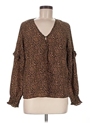 Saks Fifth Avenue Long Sleeve Blouse (view 1)