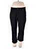 Woman Within Black Casual Pants Size 18W - photo 1