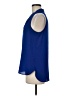 Vince Camuto 100% Polyester Blue Sleeveless Blouse Size M (petite) - photo 5