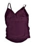 Summer Mae 100% Polyester Burgundy Swimsuit Top Size M - photo 2