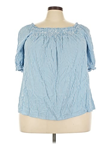 Torrid Short Sleeve Blouse (view 1)
