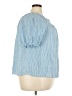 Torrid Stripes Blue Short Sleeve Blouse Size 3X Plus (3) - photo 4