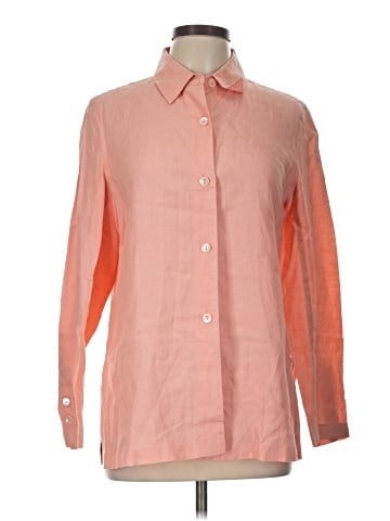 Kate Hill Long Sleeve Button-Down Shirt (view 1)