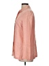 Kate Hill 100% Linen Orange Long Sleeve Button-Down Shirt Size 10 - photo 5