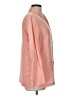 Kate Hill 100% Linen Orange Long Sleeve Button-Down Shirt Size 10 - photo 4