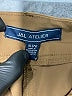 Atelier Solid Brown Khakis Size XL - photo 7