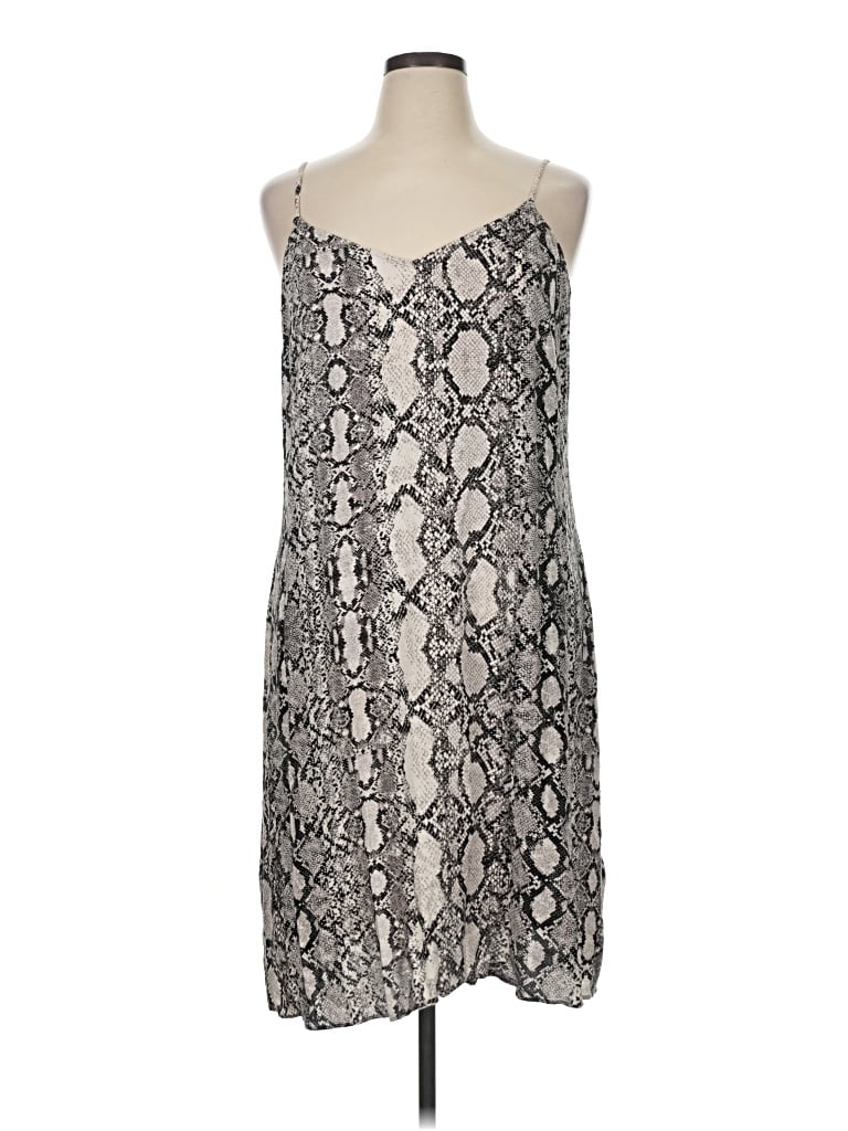 Pre-owned Express Cocktail Dress In Gray