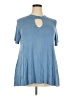 Janette Plus Blue Casual Dress Size 2X - photo 1