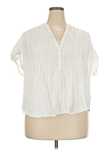 Gap Outlet Short Sleeve Blouse (view 1)