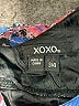 XOXO 100% Polyester Paisley Blue Cocktail Dress Size 3 - 4 - photo 7