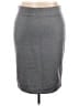 ELOQUII Solid Gray Casual Skirt Size 24 - photo 1