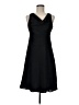 Old Navy 100% Polyester Solid Black Cocktail Dress Size 6 - photo 1