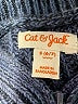 Cat & Jack Gray Turtleneck Sweater Size 6 - 7 - photo 3