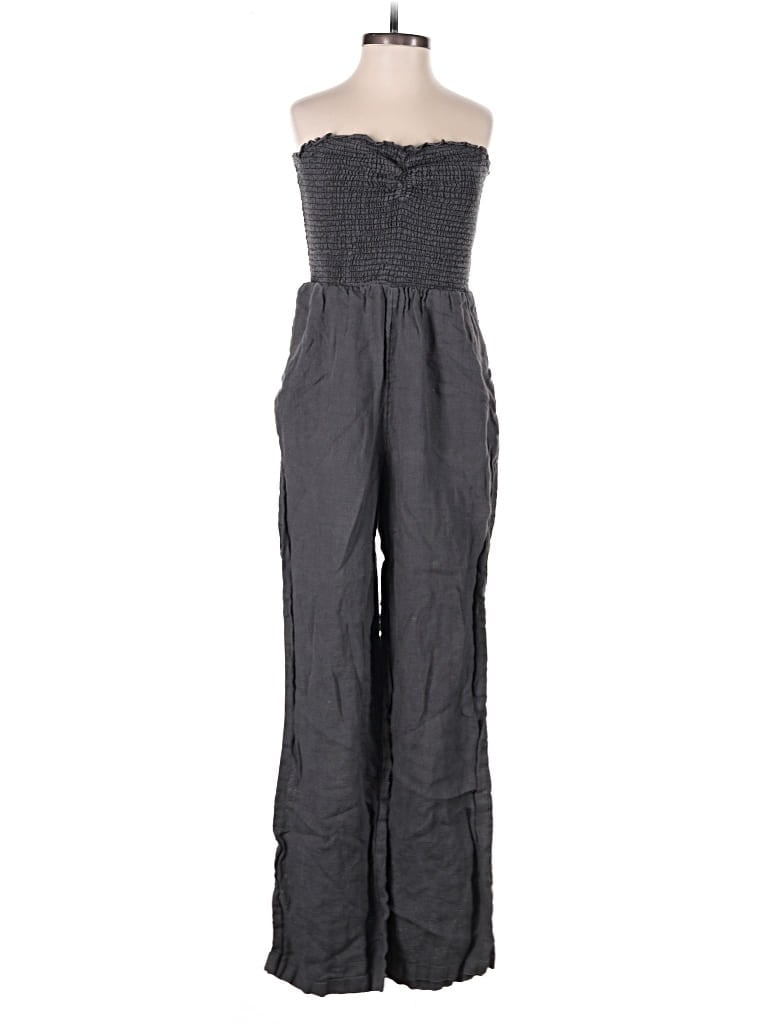 Pre-owned Faherty Jumpsuit In Gray