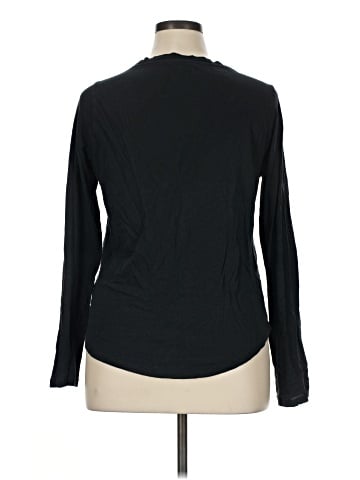 Madewell Whisper Cotton Rib-Crewneck Long-Sleeve Tee (view 2)