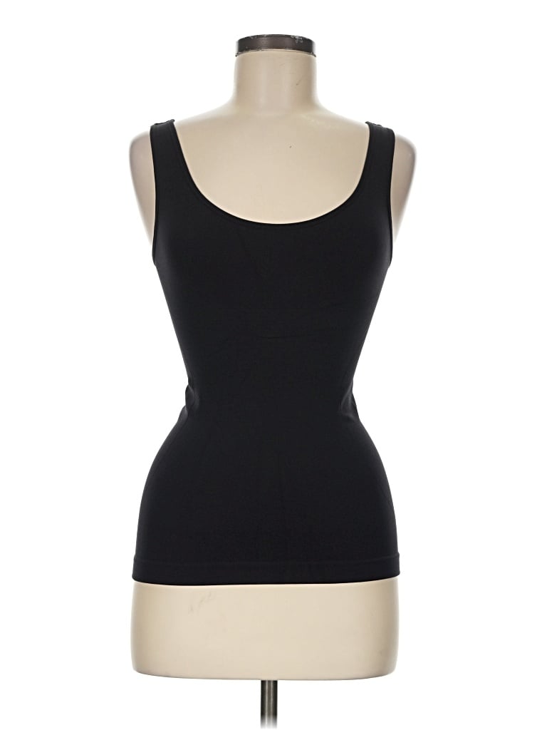 Pre-owned Shapermint Tank Top Black Strapless Neckline Tops