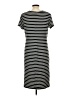 Old Navy Stripes Black Casual Dress Size L - photo 2