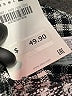 Zara Houndstooth Black Casual Pants Size XL - photo 8