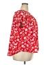LC Lauren Conrad 100% Polyester Red Short Sleeve Blouse Size 2X - photo 4
