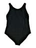 Speedo Solid Black One Piece Swimsuit Size 16 - photo 1