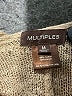 MULTIPLES Tan Poncho Size M - photo 7