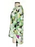 Body Central 100% Polyester Green 3/4 Sleeve Blouse Size S - photo 5