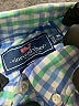 Vineyard Vines 100% Cotton Checkered-gingham Green Long Sleeve Button-Down Shirt Size 12 - 14 - photo 3