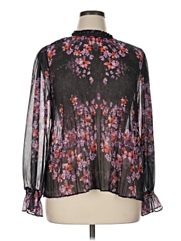 Simply Vera Vera Wang Long Sleeve Blouse (view 1)