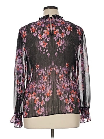 Simply Vera Vera Wang Long Sleeve Blouse (view 2)