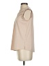 Adrianna Papell Tan Sleeveless Blouse Size S - photo 5