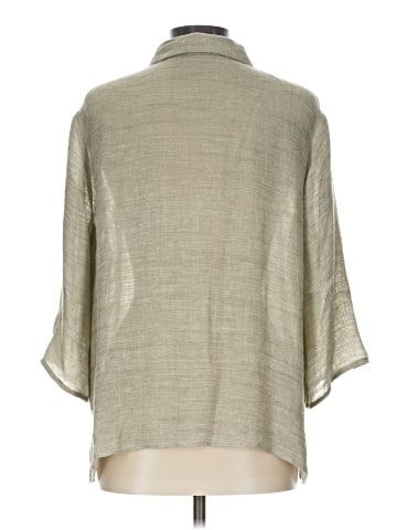 Eileen Fisher 3/4 Sleeve Button-Down Shirt (view 2)
