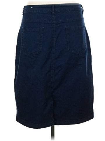 Laura Scott Denim Skirt (view 2)