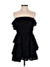Double Zero 100% Polyester Black Cocktail Dress Size M - photo 1