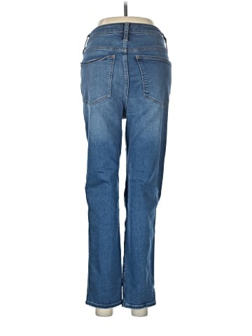 Madewell Curvy Stovepipe Jeans in Dearham Wash (view 2)