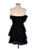 Double Zero 100% Polyester Black Cocktail Dress Size M - photo 2