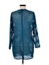 Travelers by Chico's 100% Polyester Blue Kimono Size Med (1) - photo 2