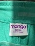 Mango Solid Green Shorts Size 14 - photo 3