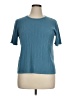 Sag Harbor 100% Acrylic Teal Cardigan Size 1X - photo 1
