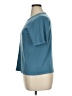 Sag Harbor 100% Acrylic Teal Cardigan Size 1X - photo 5