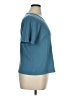 Sag Harbor 100% Acrylic Teal Cardigan Size 1X - photo 4