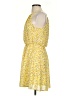 Blue Rain 100% Polyester Floral Yellow Casual Dress Size S - photo 5