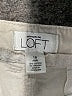 Ann Taylor LOFT Solid Ivory Khakis Size 16 - photo 7