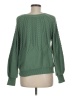 Unbranded 100% Polyester Green Pullover Sweater Size M - photo 2