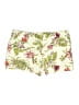 Ann Taylor LOFT Outlet Floral Ivory Shorts Size 12 - photo 1