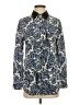 Equipment 100% Polyester Paisley Blue Long Sleeve Blouse Size S - photo 1