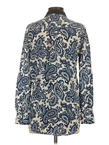 Equipment Long Sleeve Blouse (view 2)